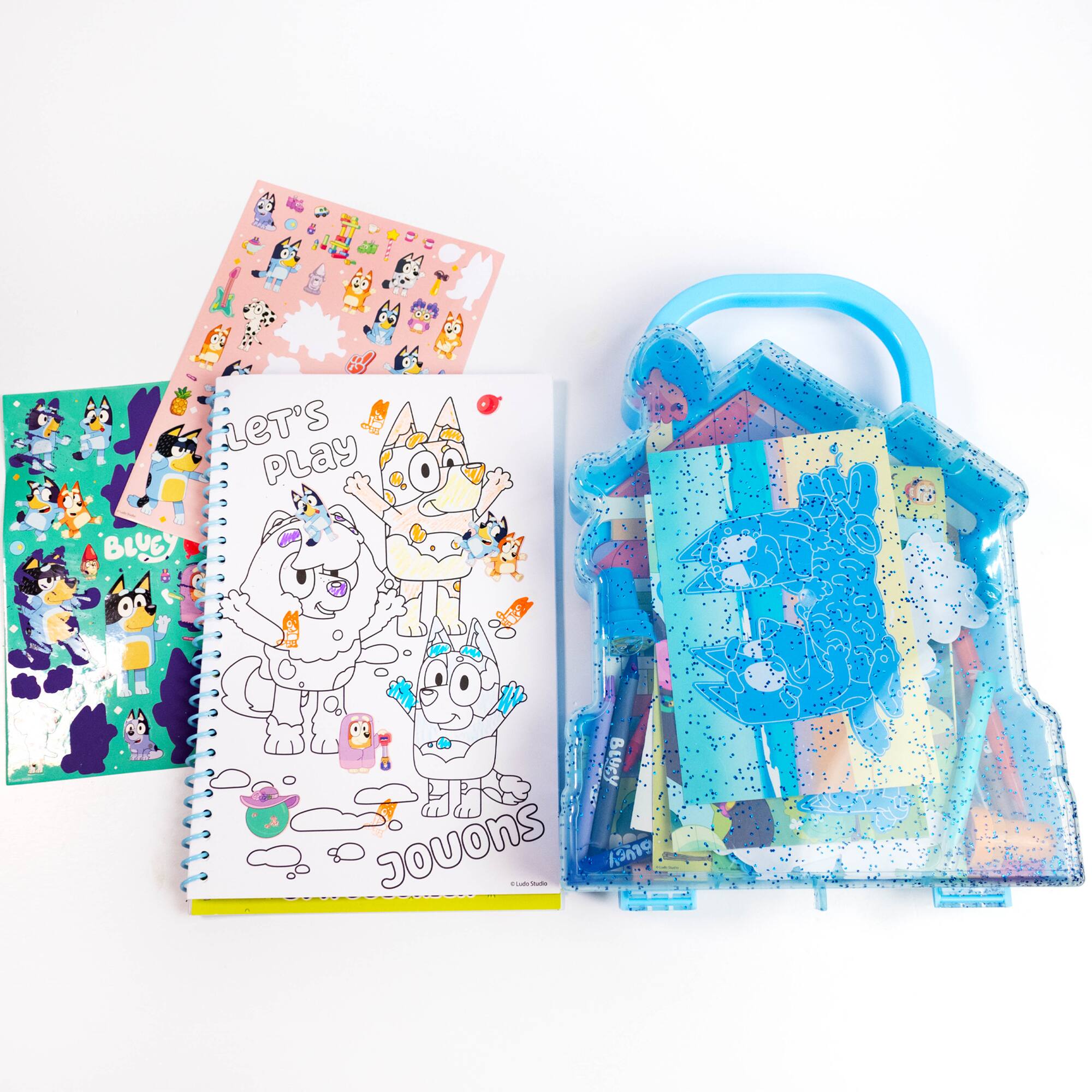 Bluey On-the-Go Activity Playset